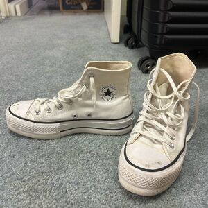 High top platform converse